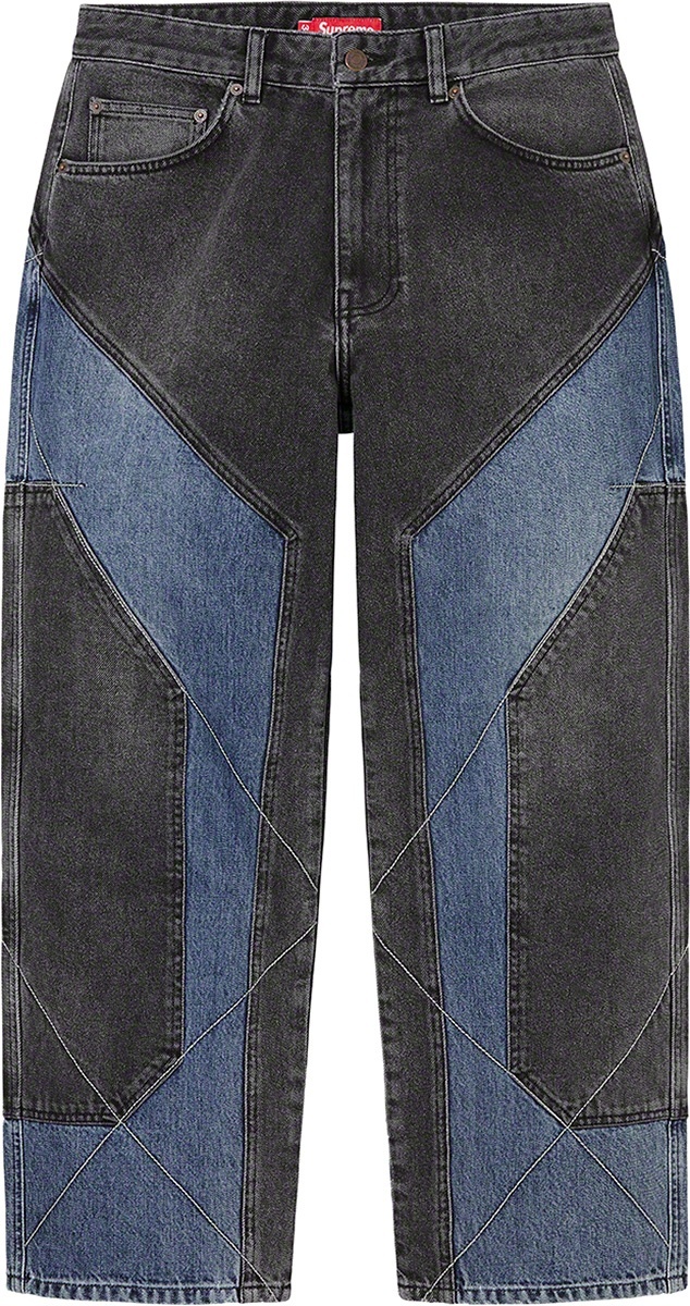 2-Tone Paneled Jean view 8